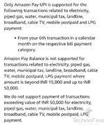 Thread 'Amazon pay balance changes - Category based restrictions'